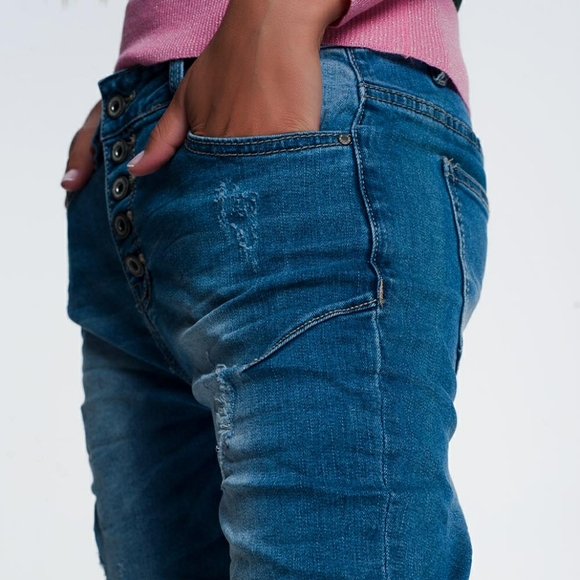 ❤Slouched Boyfriend Jeans - Picture 6 of 8